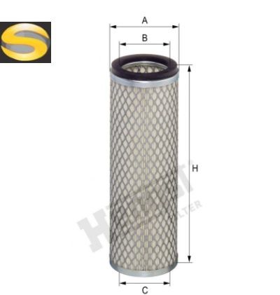 HENGST E1520LS - Filtro de Ar 2°