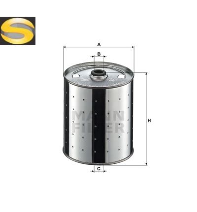 MANN PF1155 - Filtro de Óleo Lubrificante