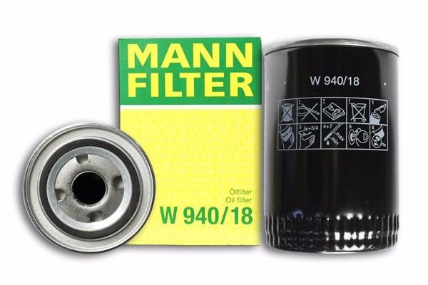 MANN W940/18 - Filtro de Óleo Lubrificante