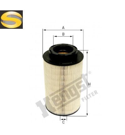 HENGST E422KPD98 - Filtro de Combustível