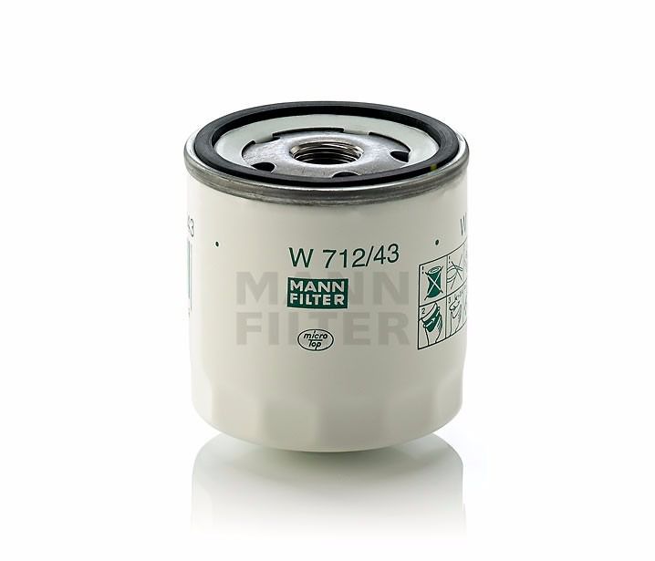 MANN W712/43 - Filtro de Óleo Lubrificante