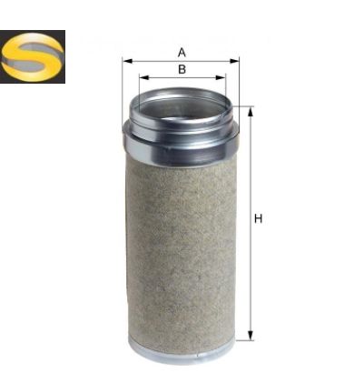 HENGST E420LS - Filtro de Ar 2°