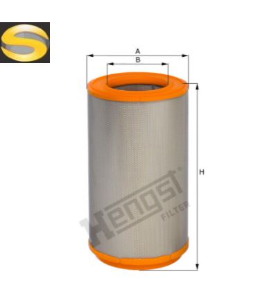 HENGST E540L - Filtro de Ar
